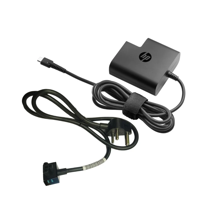 HP Original 65W USB Type-C Travel with Cable Adapter Charger